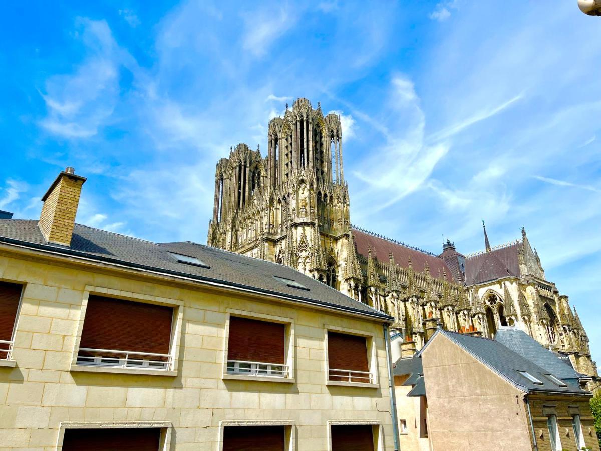 ランスDuomo - Hypercentre Cathedrale Avec Exterieurアパートメント エクステリア 写真